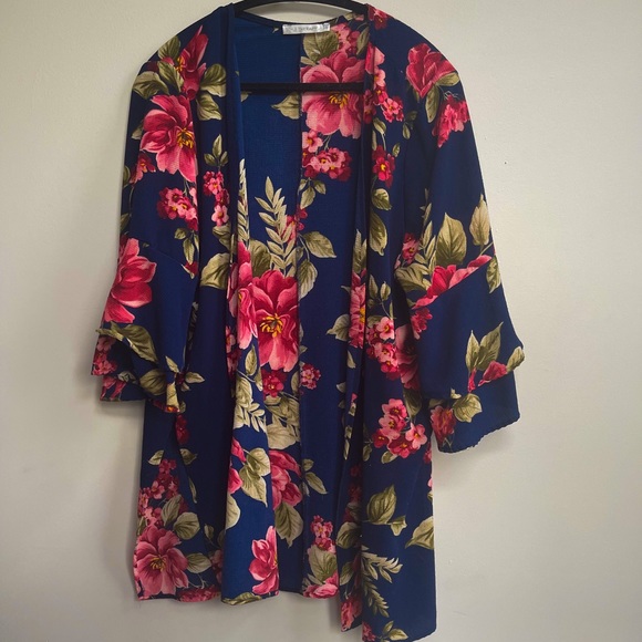 XL Style Therapy Floral Cardigan - Picture 1 of 1